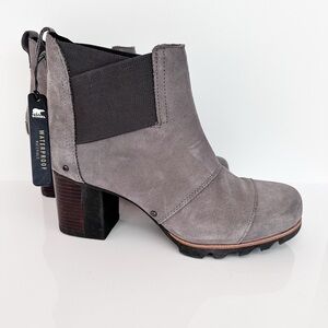NWT Sorel Addington Chelsea Pull on Ankle Boots Size 10
